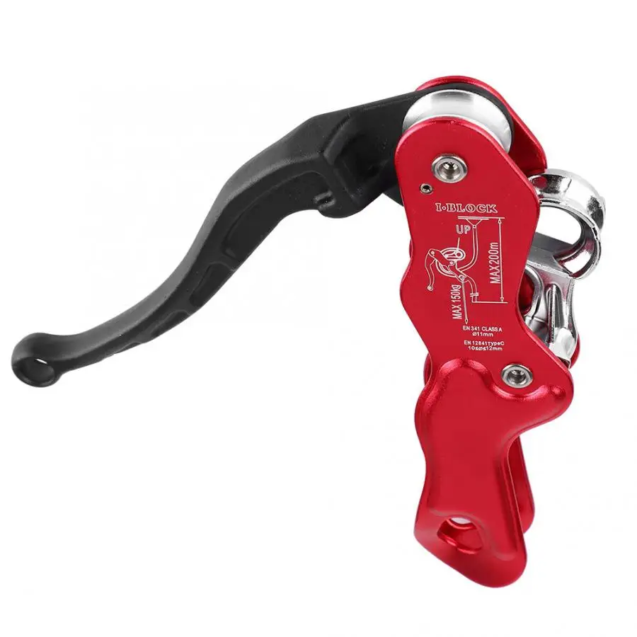 Карабин для альпинизма самостоятельное торможение стопорный трос зажим