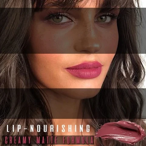 12 цветов матовая губная помада водостойкая стойкая сексуальная фиолетовая