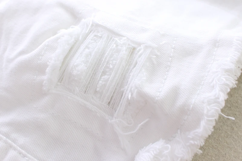 

Ripped Deim Hot Shorts Summer Style Sexy Female Hole Black/White Women Skinny Elegant Stretchy Short S183