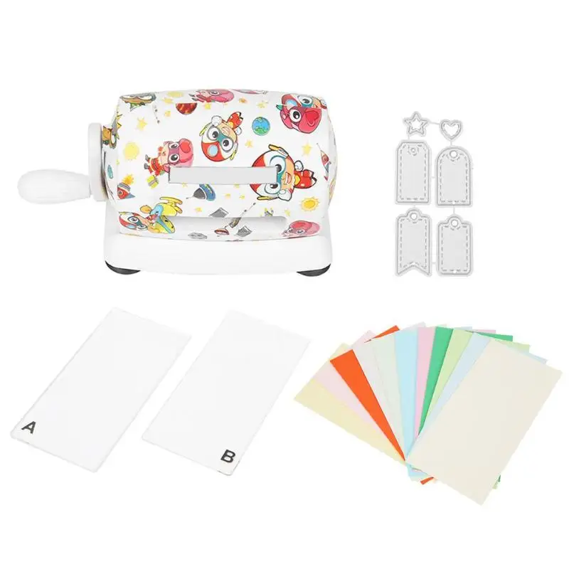 Портативная машина для тиснения и резки пластиковой бумаги своими руками модный