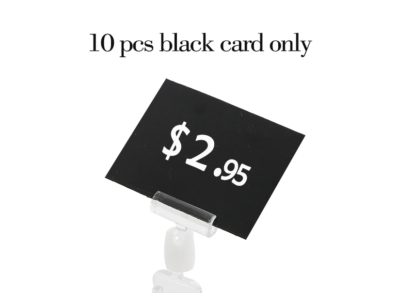 Прозрачный поп ценник тег зажим знак держатель клипсы для трубки | Дом и сад