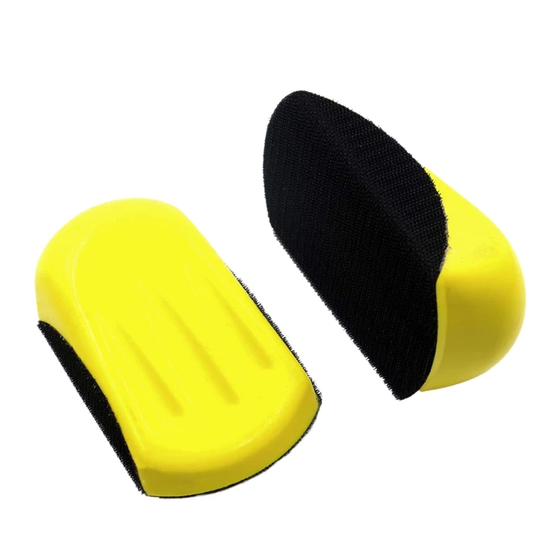 5 дюймов крюк и петля ручной шлифовальный мышь Блок Круглый песок коврик опорная