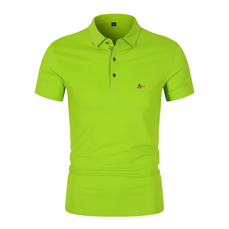 2021 Aramy reserved Men's Summer Men's Short Sleeve Polo Formal Wear High-end Men's T-shirt Brand Polo Shirt
