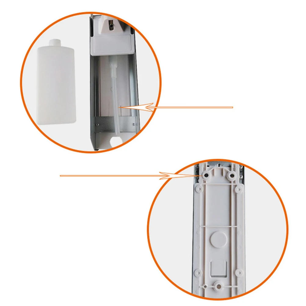 1000 мл ручной диспенсер для жидкого мыла настенный дозатор подвесной контейнер жидкости с отверстием капель