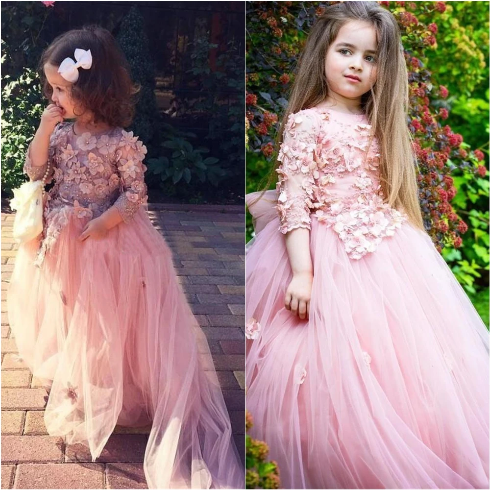 Детская официальная одежда для девочек на день рождения Рождество детвечерние