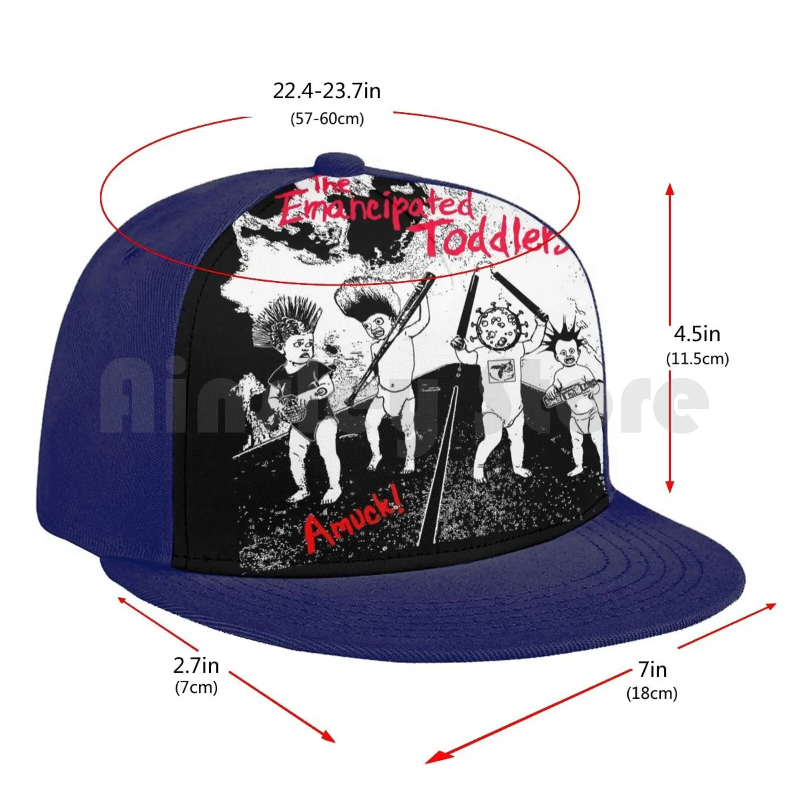 

Amuck! Baseball Cap Unisex Mesh Casual Print Adjustable Emancipated Toddlers Amuck Music Single Album Single Single Art Album