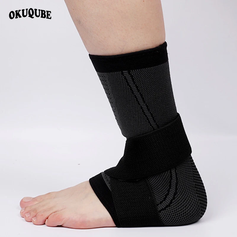 

1pc Sports Ankle Support Breathable Nylon Ankle Brace Running Jogging Gym Basketball Football Sports Safety Ankle Protector M-XL