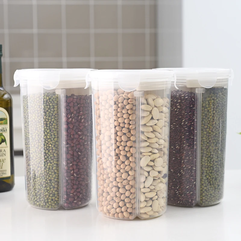 Многофункциональная вращающаяся коробка для хранения с зернами зерновые злаки