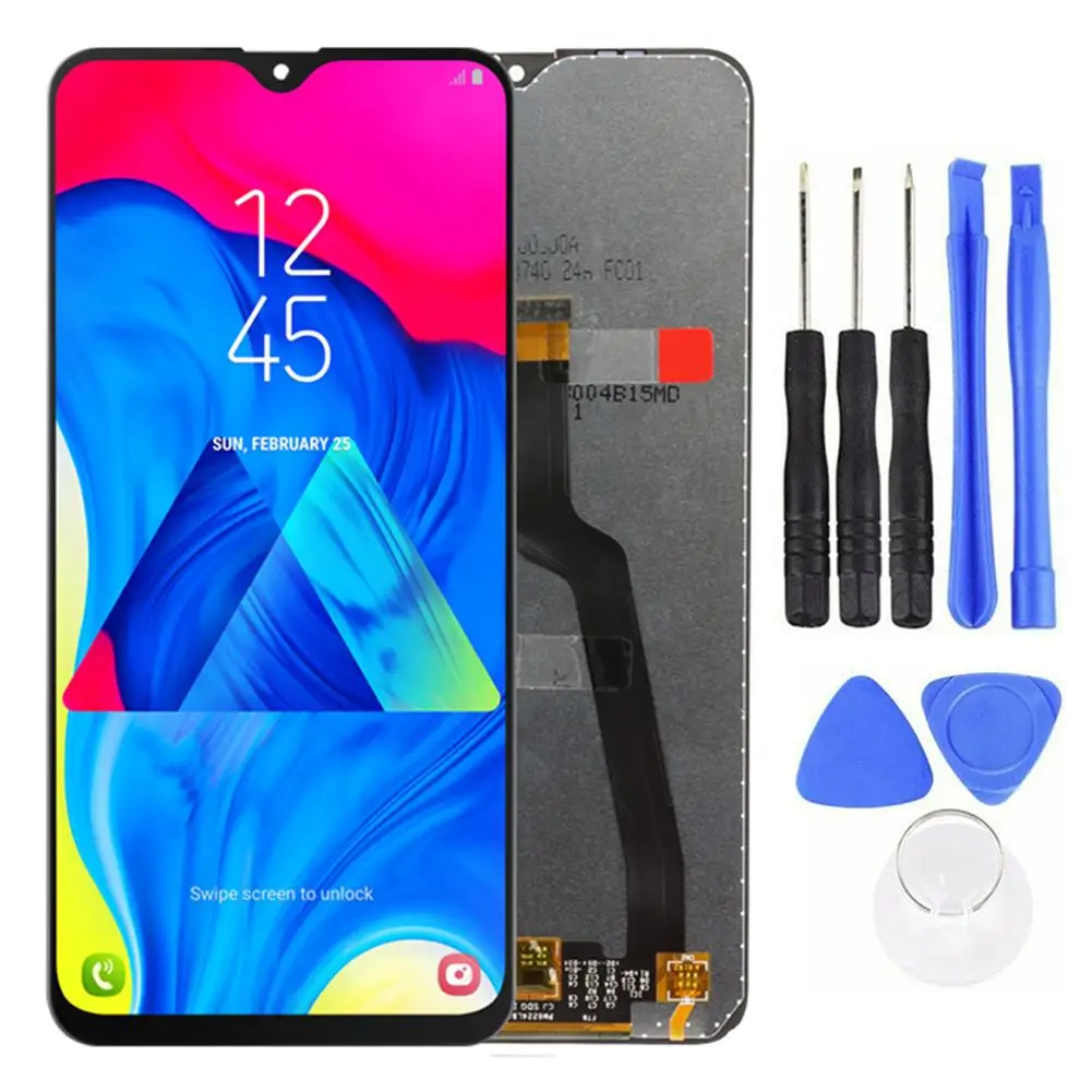 Сменный сенсорный ЖК экран дигитайзер для Samsung Galaxy M10 2019 SM M105 M105F|Экраны мобильных