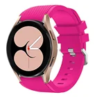 Ремешок 20 мм 22 мм для Samsung Galaxy watch 43 classic 46 мм 42 мм Active 2 Gear S3, силиконовый браслет для смарт-часов huawei watch gt 2epro