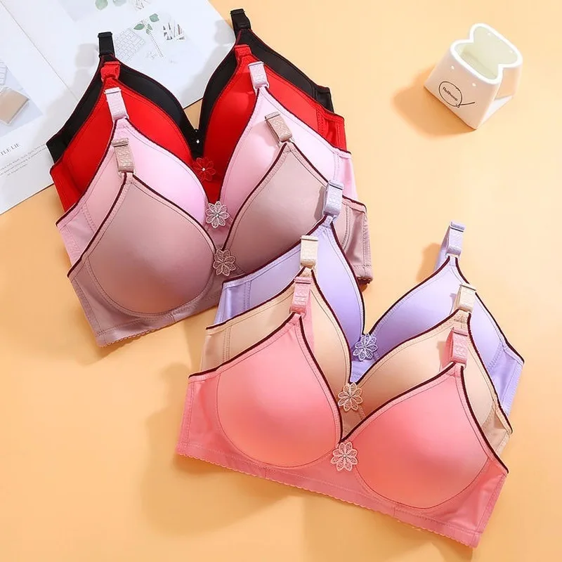 Женский тонкий бюстгальтер без стального кольца сексуальное нижнее белье