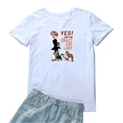 Женская Винтажная Футболка с принтом Да я сумасшедшая кошка