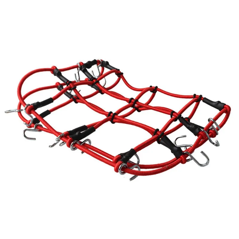 

Elastic Luggage Net Car Roof Rack Storage Nets with Hooks for Axial SCX10 D90 RC4WD Traxxas