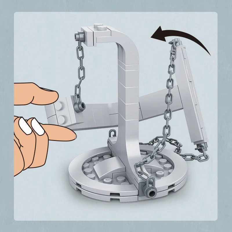 

BZDA Tensegrity Anti-Gravity Model Building Blocks Creator Suspension Blocks Engraving Balance Physics MOC Bricks Toys kids Toys