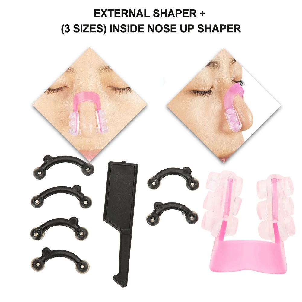 

Newest Nose Shaper Lifter Up Clipper Tool External Shaper 3 sizes Inside Nose Up Shaper Health Safe Portable No Side Effects