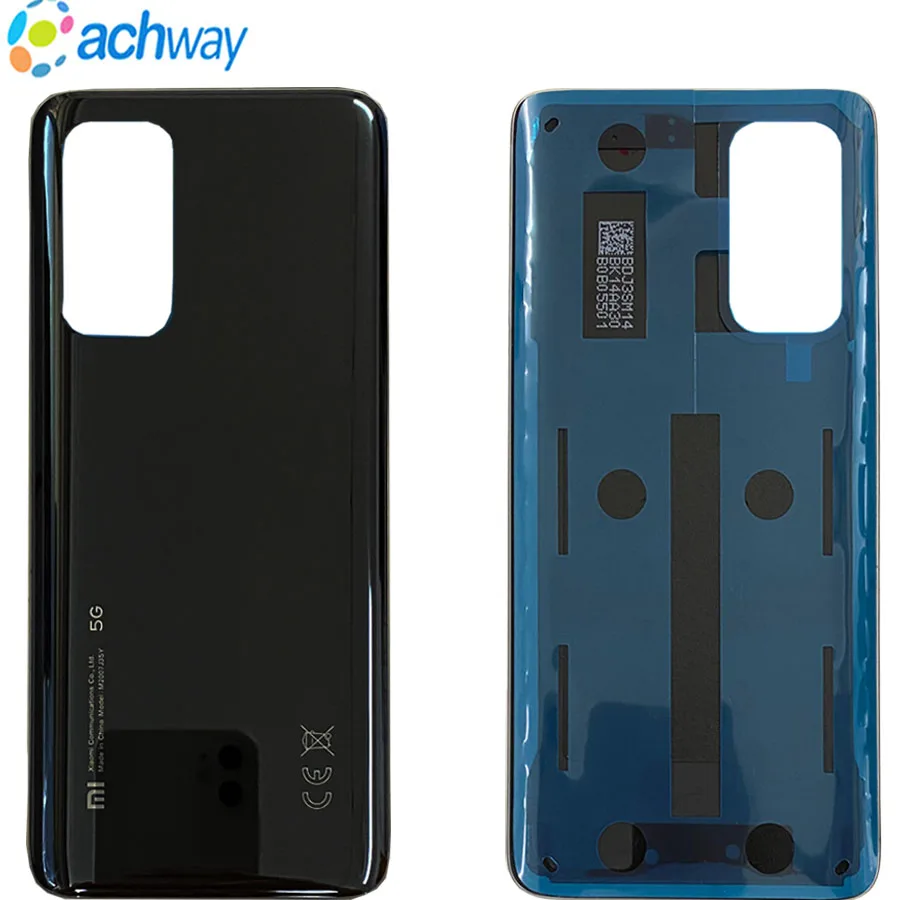 Новинка Крышка батарейного отсека для Xiaomi Mi 10T Pro стеклянный корпус задняя крышка