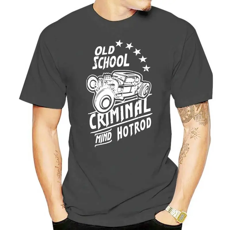 

Criminal mind old school hotrod t-shirt car t-shirt hotro ratrod t-shirt Biker style