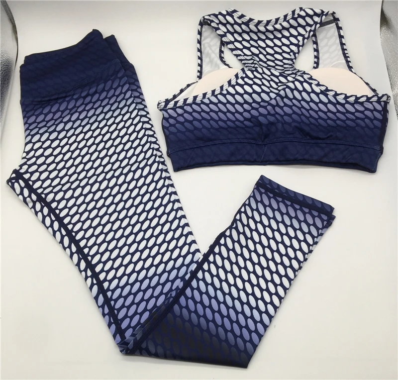 

Yoga Wear Sport Clothing Set Fashion Popular 4 Way Stretch High Waist Tummy Control Women Active Wear Yoga