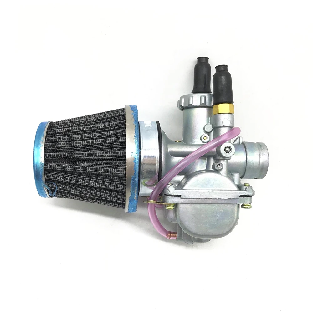 Карбюратор с воздушным фильтром для SUZUKI AX100 KAWASKI QJ100-M 22 мм 100CC 2 Scooter Carb мотоцикла ATV