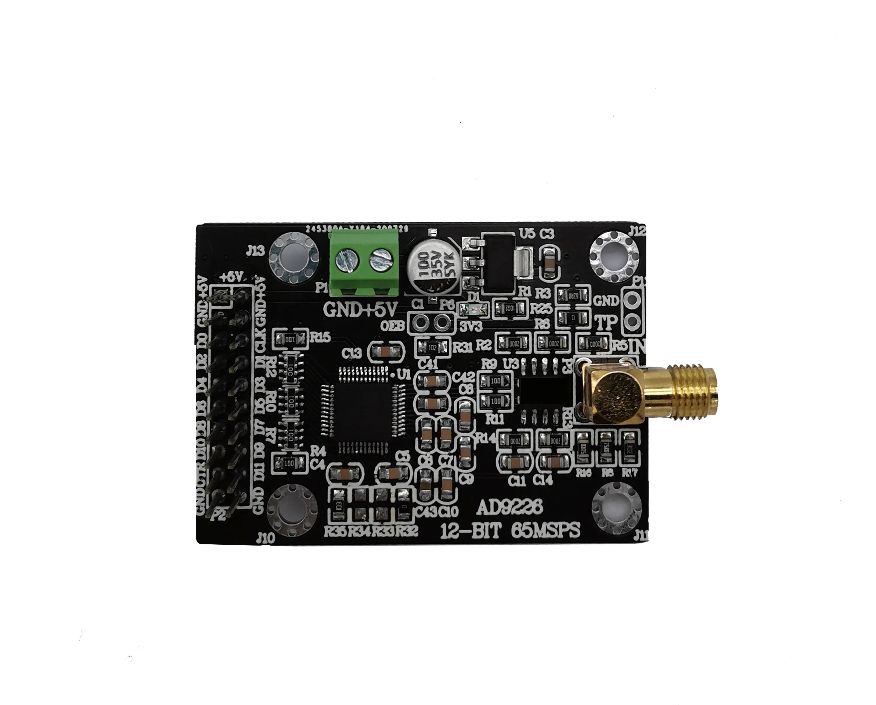 AD9226 высокоскоростной модуль ADC 65 м сбор данных дискретизации аналогово-цифровой