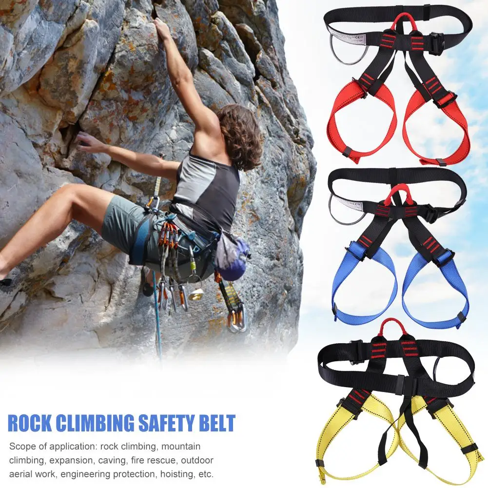 Survival Equipment Harness Aerial Climbing Outdoor Sports Belt Waist Support Half Body Safety | Спорт и развлечения
