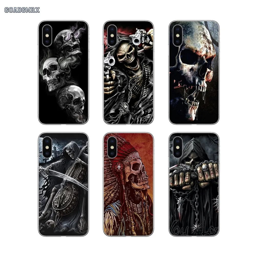 Силиконовые чехлы телефона по дешевой цене крутой череп серии для Xiaomi Redmi Note 2 3 4 5