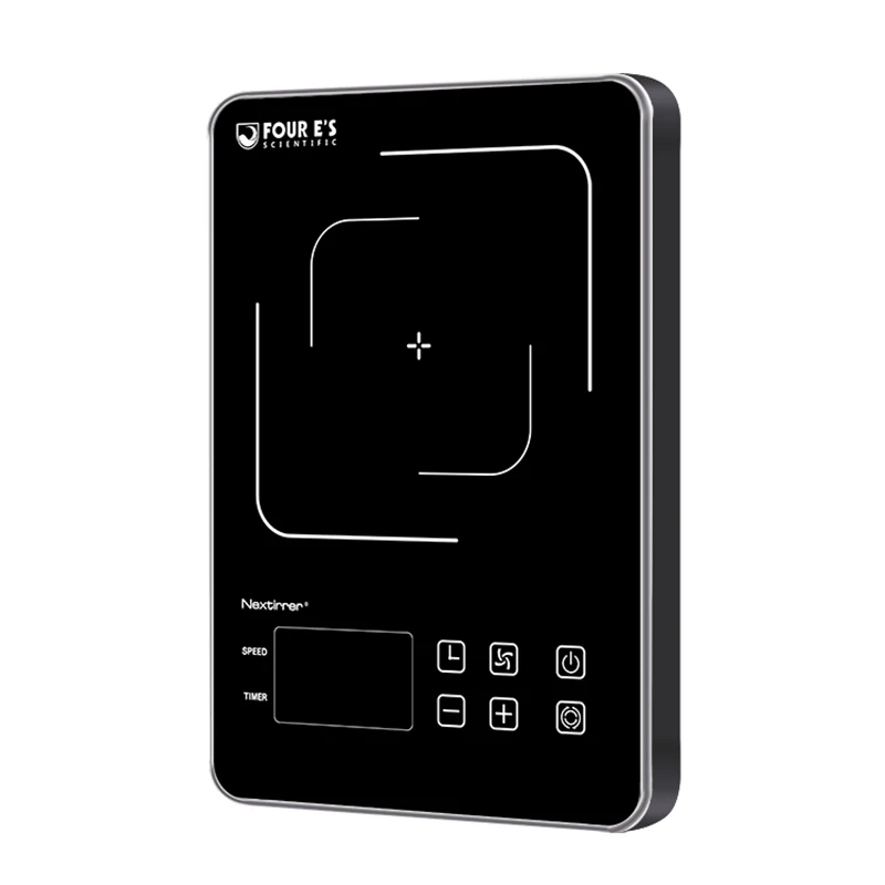 Tanie 5 Cal LED Cyfrowy Mieszadło Magnetyczne 1500rpm Przemysłowe Szkło Hartowane Mieszadło Magnetyczne