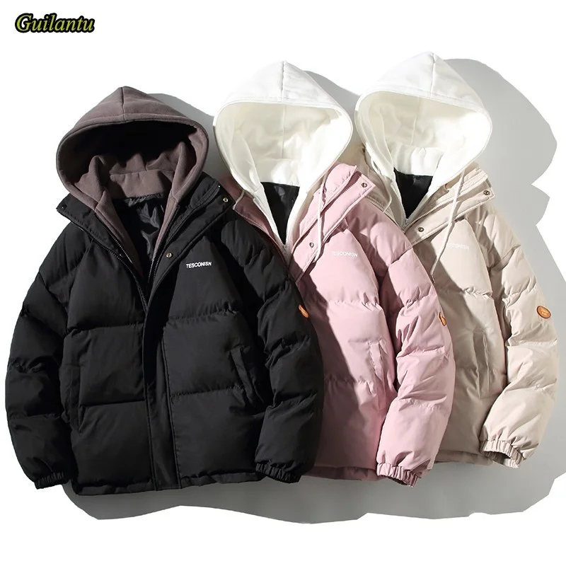 

Women's Winter Oversize Jacket Down Cotton Padded Coat Female Plus Size Loose Big Size Overcoat Fashion Hooded Short Parkas