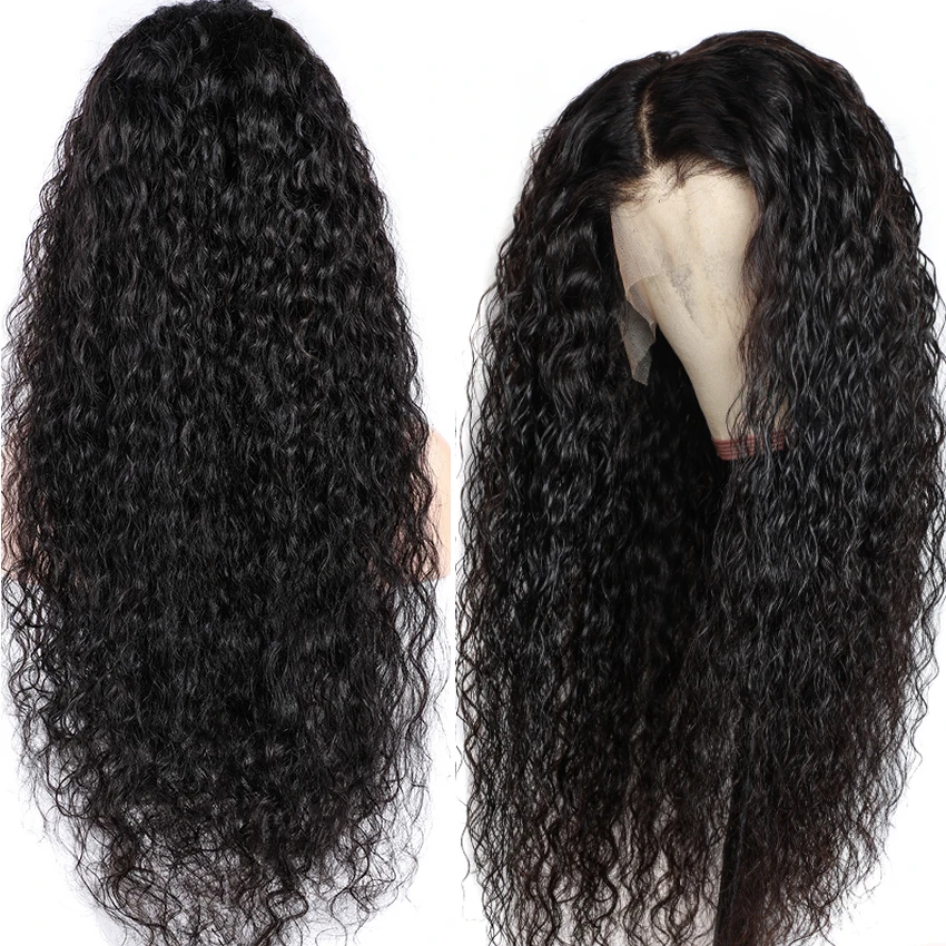Волосы Mshere перуанские волнистые волосы с кружевной фронтальной 100% человеческие