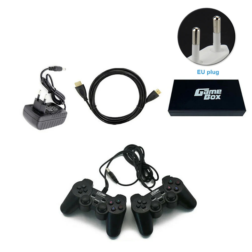 Игровые приставки для детей развлечения 3D беспроводной проводной HD контроллер