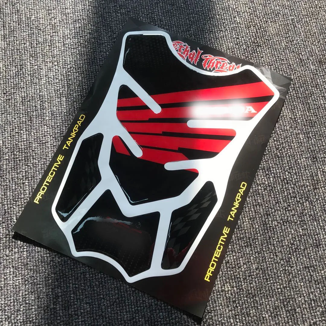 Наклейка для мотоцикла Honda 3D наклейка на бензобак топливный бак протектор Череп