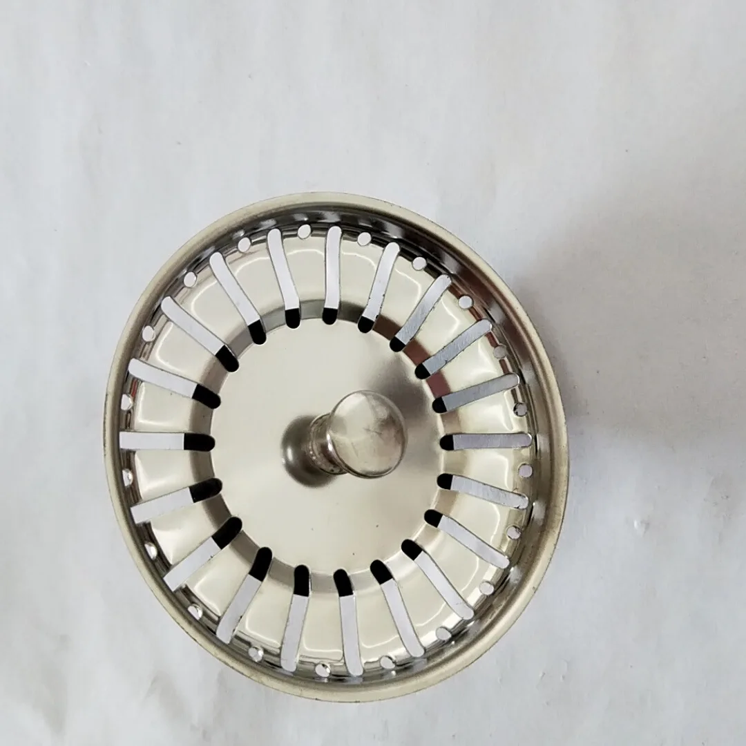 

84MM Bathroom Sink Strainer 304 Stainless Steel Water Stopper Sink Sink Water Filter Plug Kitchen Sink Accessories Kitchen Tools