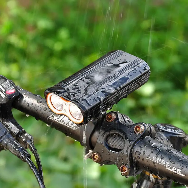 

USB Rechargeable Bike Light Bicycle Front Strong Light Waterproof Bicycle Lamp Front Lamp Headlight Flashligh Bicycle Light