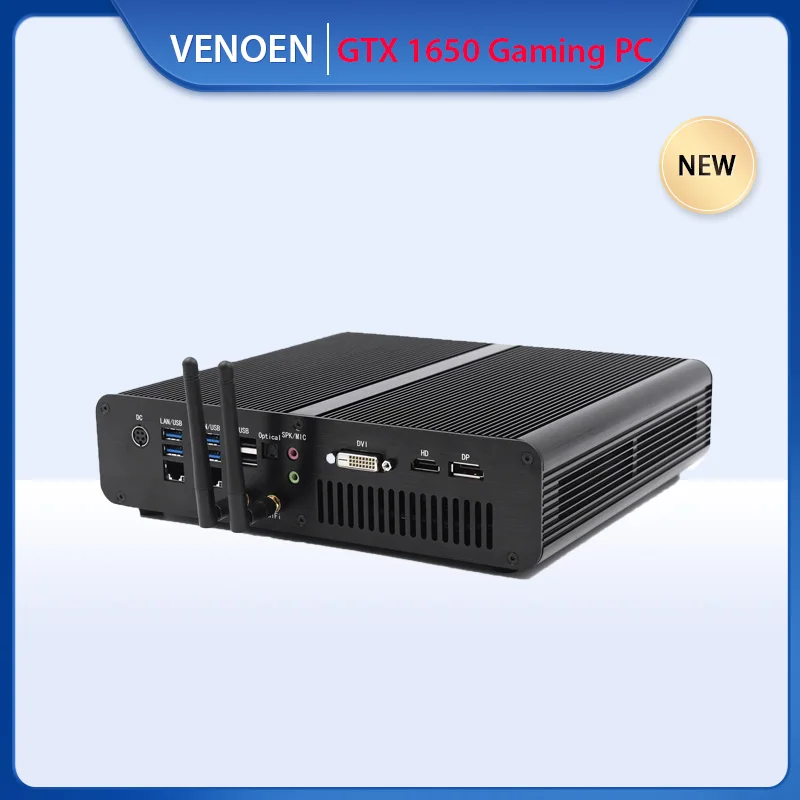 Настольный игровой компьютер Intel i7 7920HQ 7820HK NVIDIA GTX 1650 GDDR5 4 Гб Двойная Lan 2 * DDR4 M.2 NVME