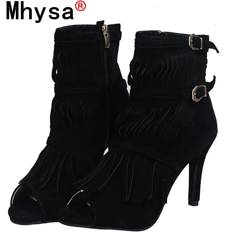 

2021 New Summer Fashion Fish Mouth Women's Pumps Buckle Zipper Women's Casual Super High Heels Mature Sexy Stiletto High Heels