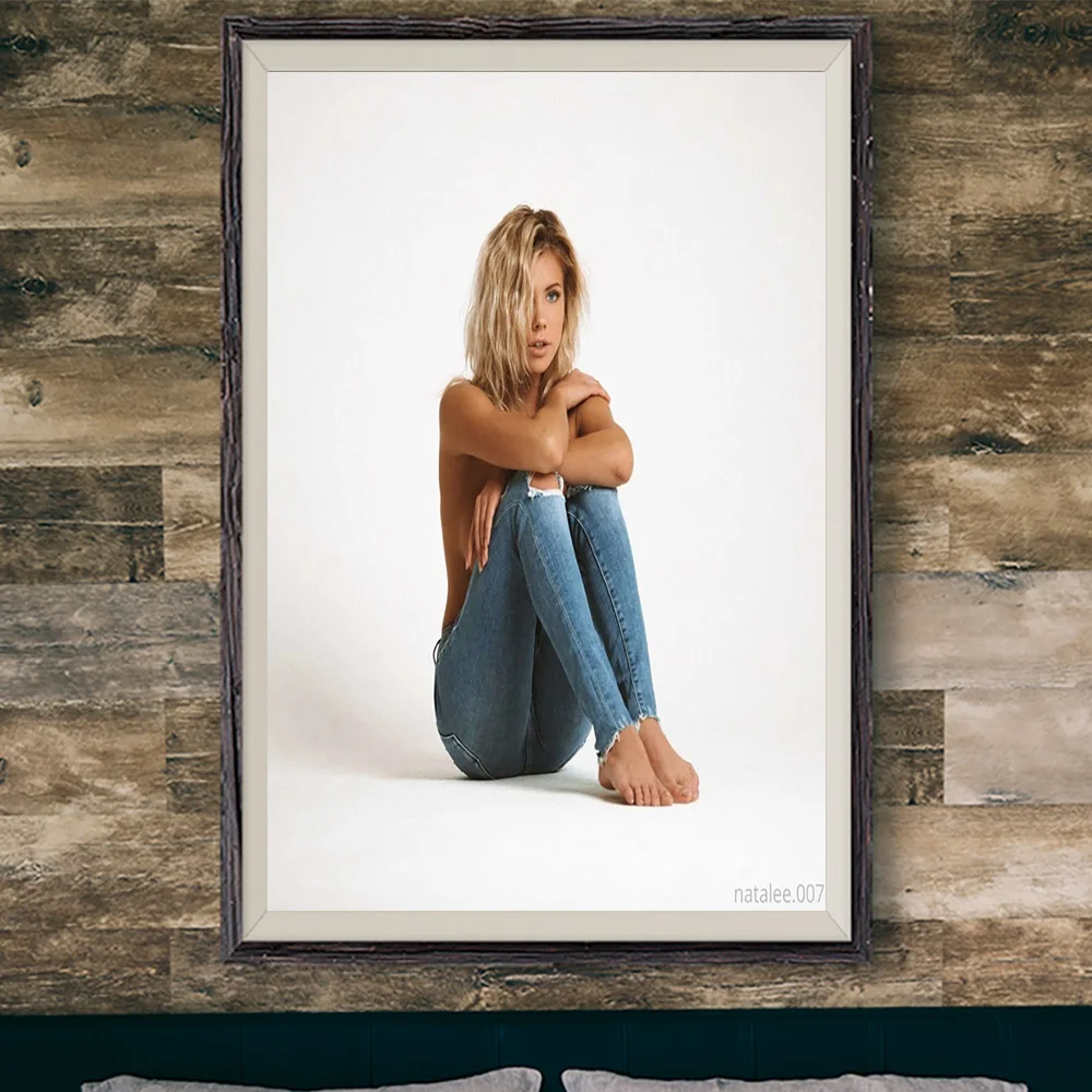 

E142 Nata Lee Sexy Model Movie Star Wall Silk Cloth Poster Art Home Decoration Gift