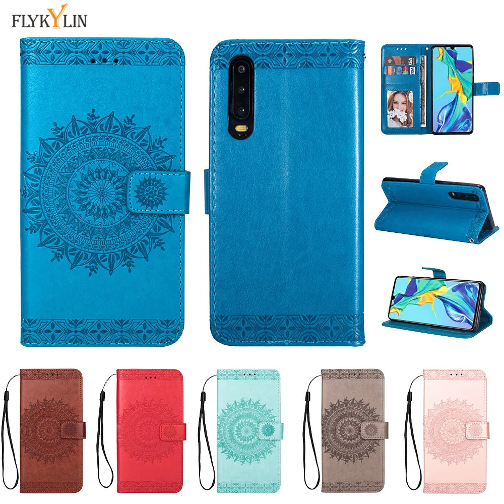Кожаный чехол на samsung Galaxy A50 бумажник для Coque A10 A20 A30 A30S A40S A50S A70 M10 M20 M30 3D флип