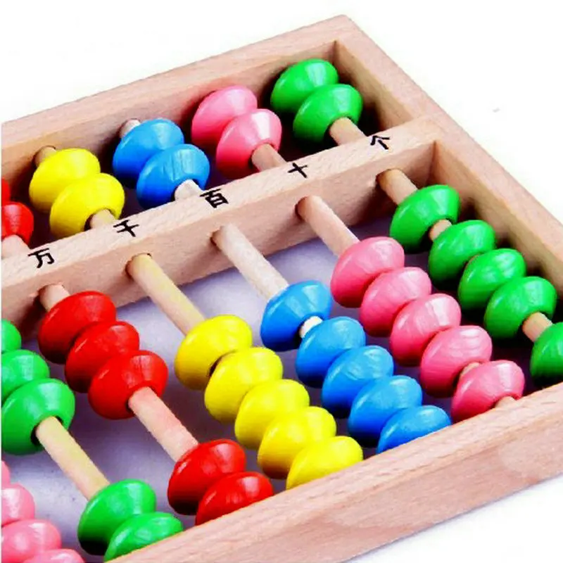 

Free Shipping Wooden Classic 10/13/15 Abacus Mathematics Learning AIDS Children Wood Toys Number Counting Frame Kids Math Game