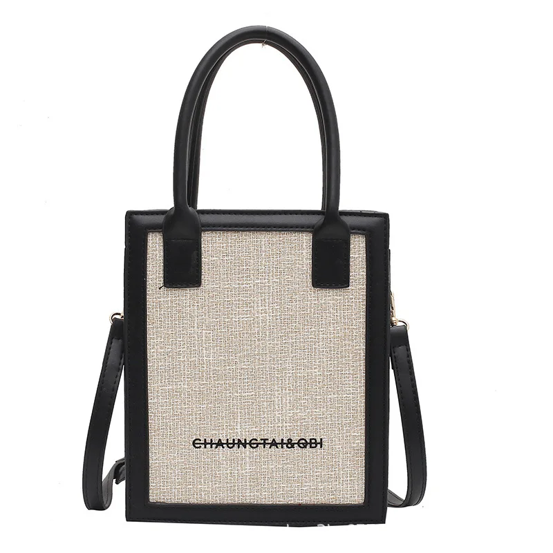

Luxury Tote Bag 2021 Winter Trend Brand Shoulder Bags for Women Weave PU Leather Crossbody Bag