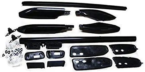 Для Toyota Land Cruiser Prado FJ120 J120 /Lexus GX470 2003-2009 алюминиевый сплав черная крыша боковая