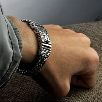 Pure Silver Bracelet Retro & Fashion 5