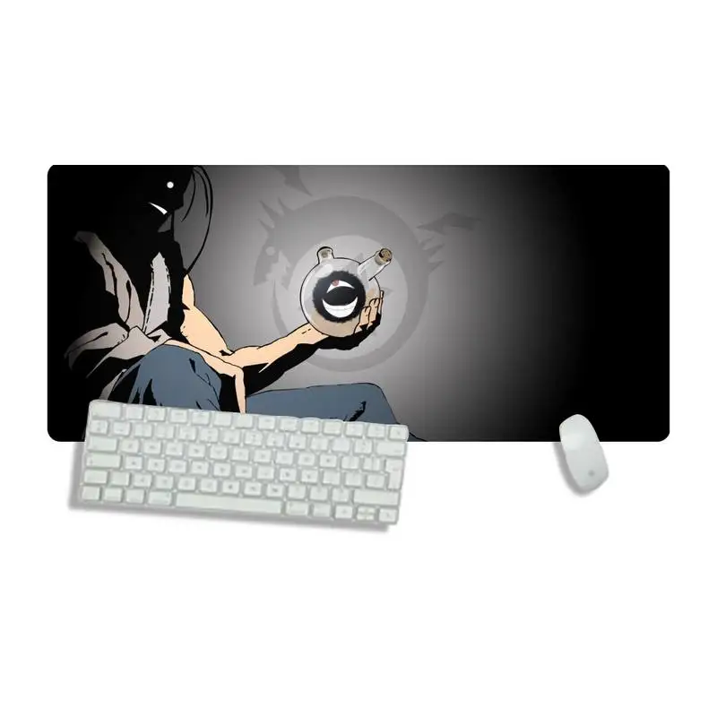 

Fullmetal Alchemist Cartoon Office Mice Gamer Soft Desk Table Protect Game Office Work Mouse Mat pad Non-slip Laptop Cushion