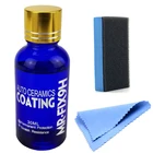 Полироль для автомобиля 9H, супергидрофобное покрытие для стекол, уход за лакокрасочным покрытием мотоцикла, защита от царапин, покрытие для автомобильного детейлинга, жидкое керамическое покрытие для автомобиля