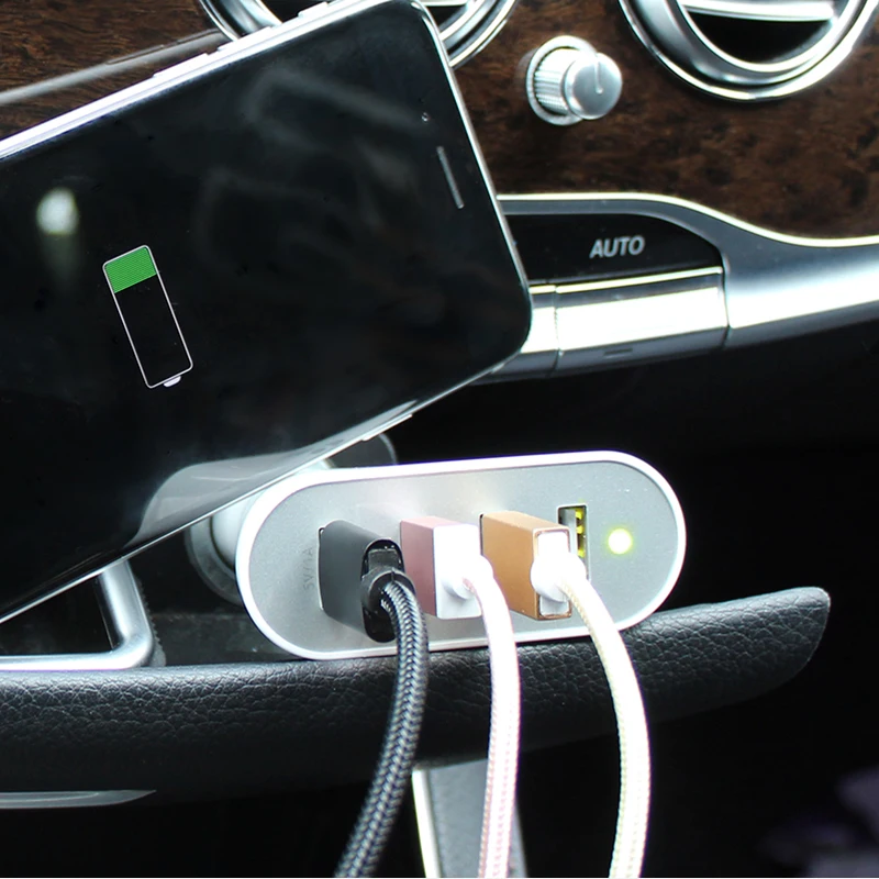 

4 USB Car Charger Quick Charge 3.0 4Ports Fast Charger for Car Phone Charging Adapter for iPhone Xiaomi Mi 9 Redmi
