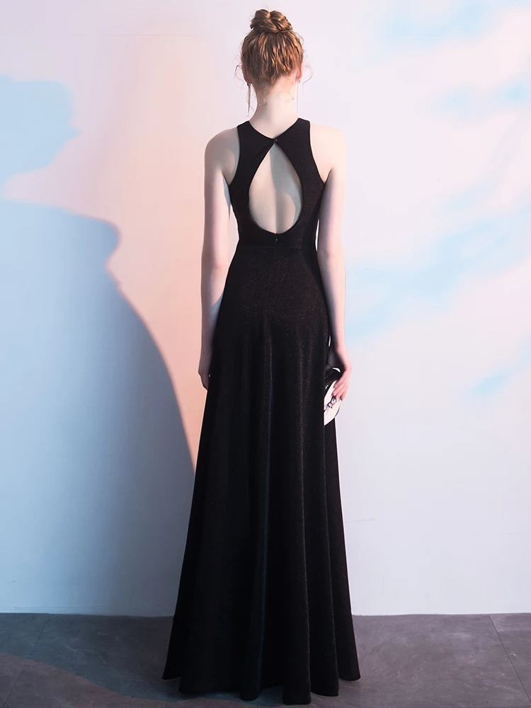 Выпускные платья с блестками Вечернее платье Crystal A Line Party Real Image Элегантный