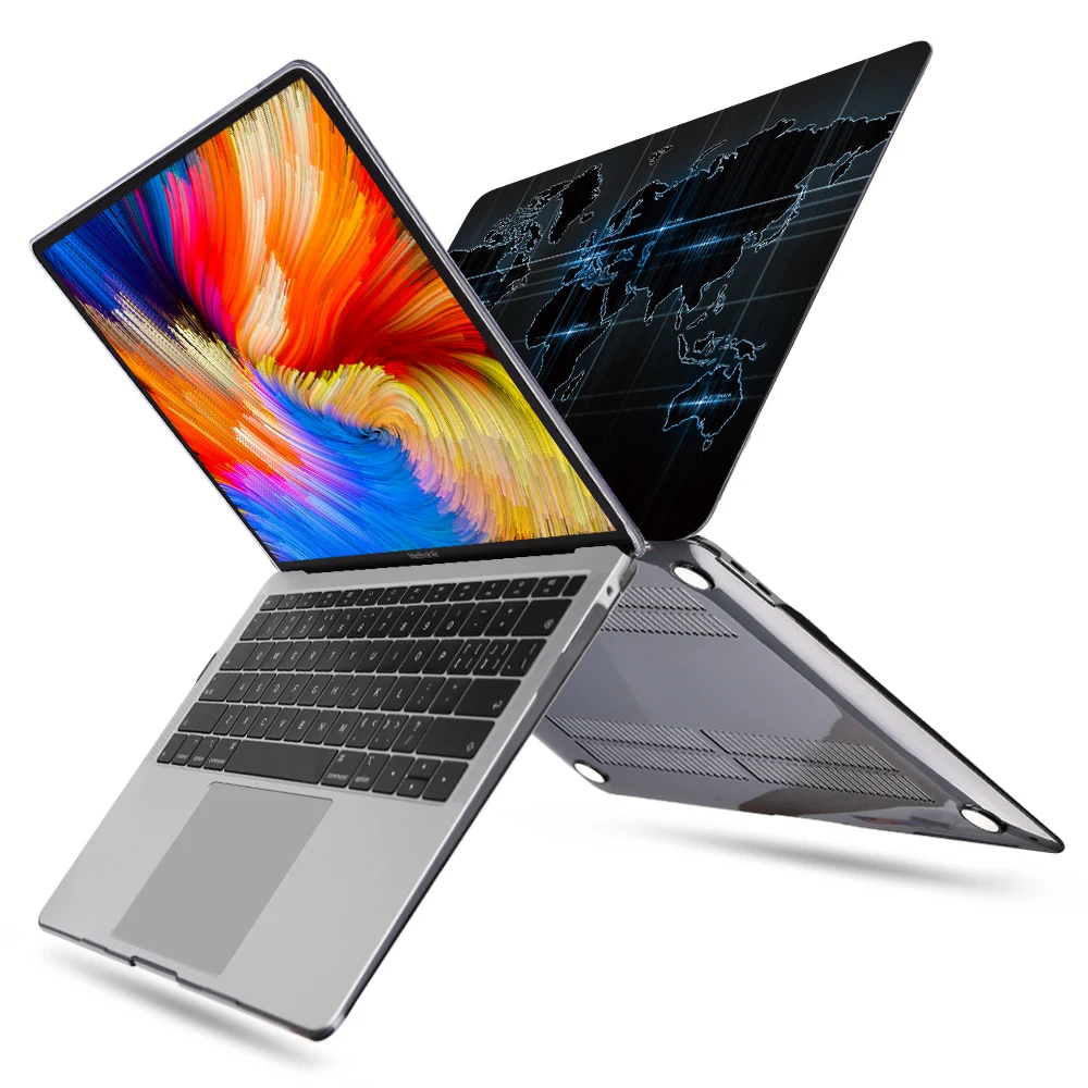 Redlai для Apple MacBook Air 13 дюймов Чехол 2019 A1932 Mac book Pro retina 15 Touch bar A2159 жесткий чехол с