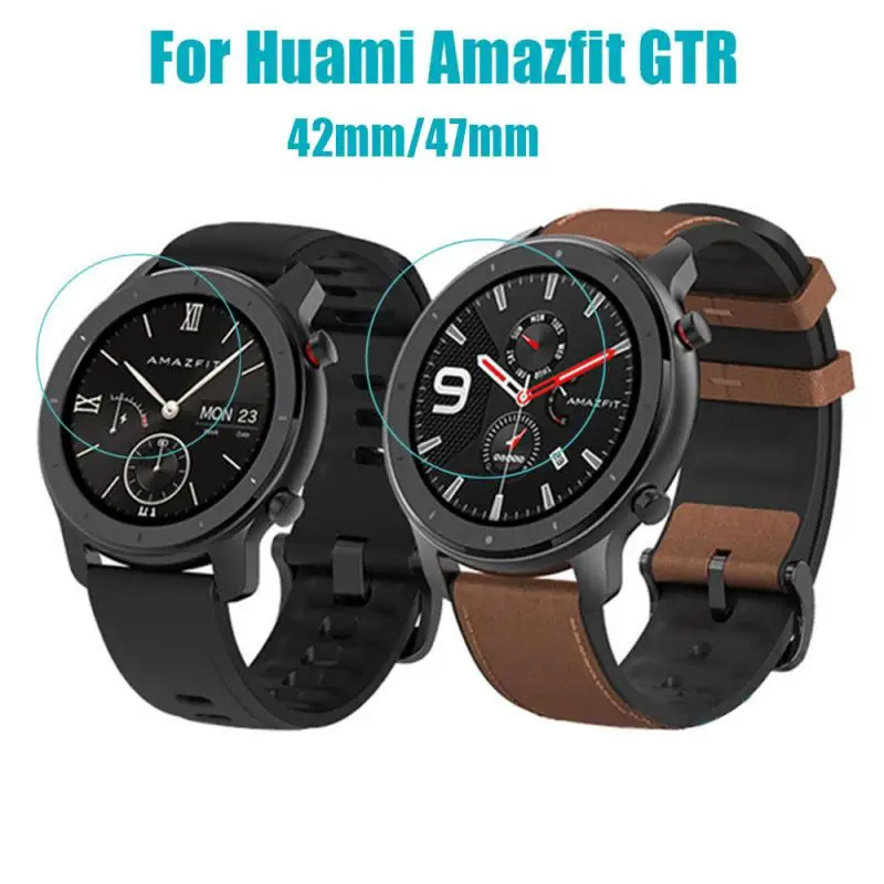 Прозрачная защитная пленка из закаленного стекла для смарт часов AMAZFIT GTR HD