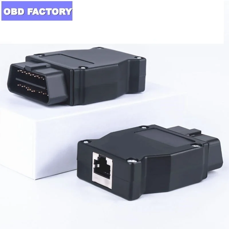 10 шт. для BMW F серии ENET Ethernet к OBD2 16 контактный разъем автомобилей OBDII Enet переходник