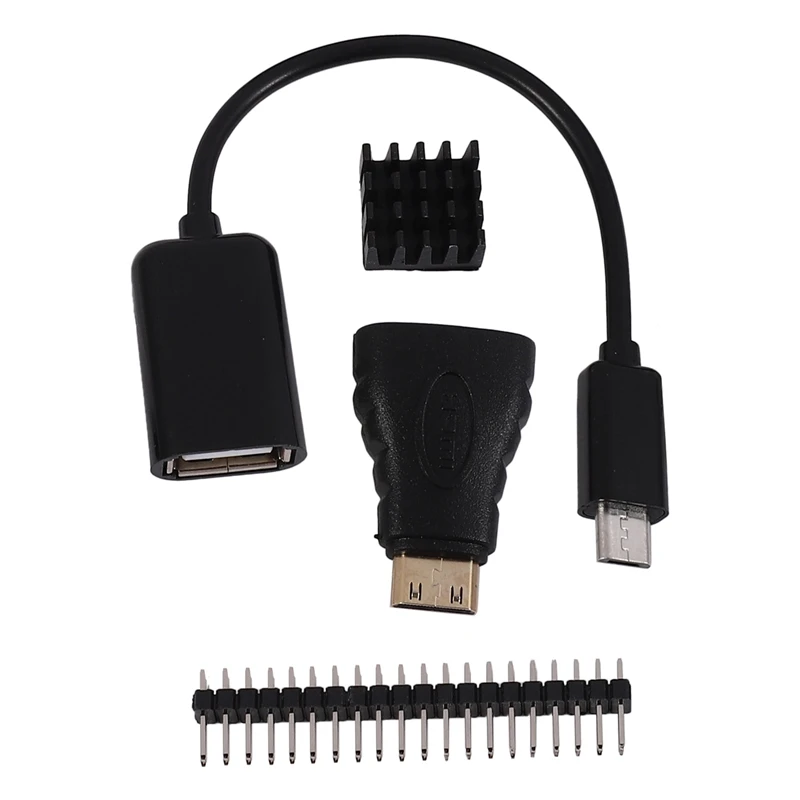 

Suitable for Raspberry Pi Zero W Starter Kit + Acrylic Case + Radiator + 2 x 20-Pin GPIO Header