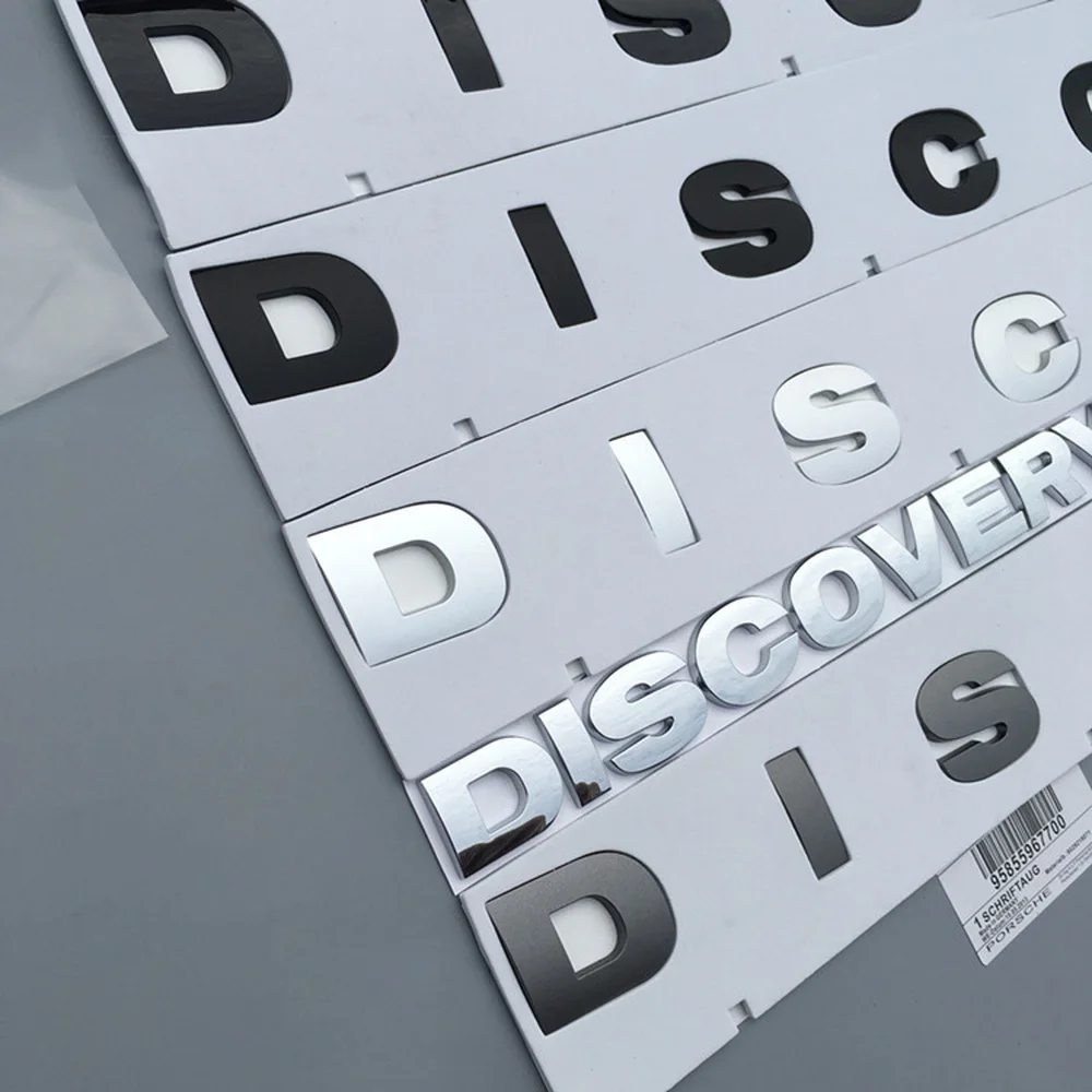 Круглый шрифт буква эмблема значок аксессуары для стайлинга автомобиля Land Rover